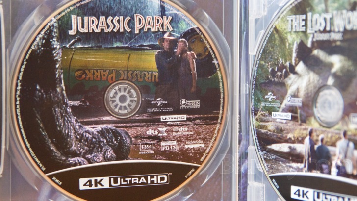 Jurassic Park Collection 4K Blu-ray (Best Buy Exclusive SteelBook)