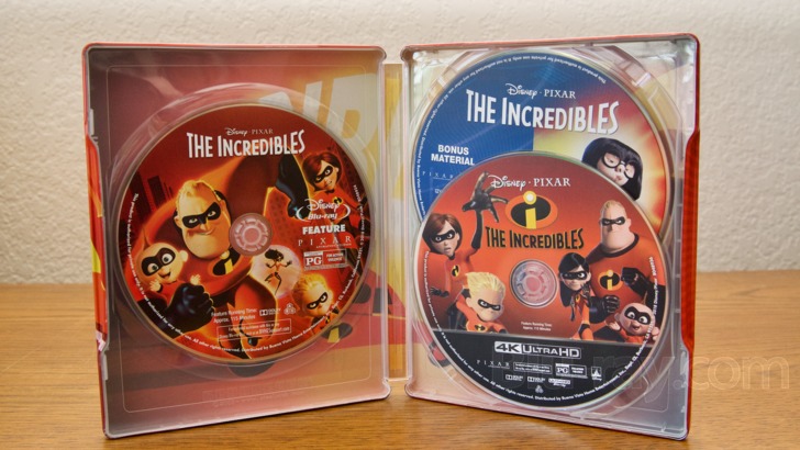 The Incredibles 4K Blu-ray (Best Buy Exclusive SteelBook)