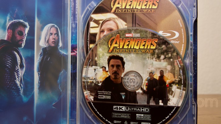 Avengers: Infinity War 4K Blu-ray (Best Buy Exclusive SteelBook)
