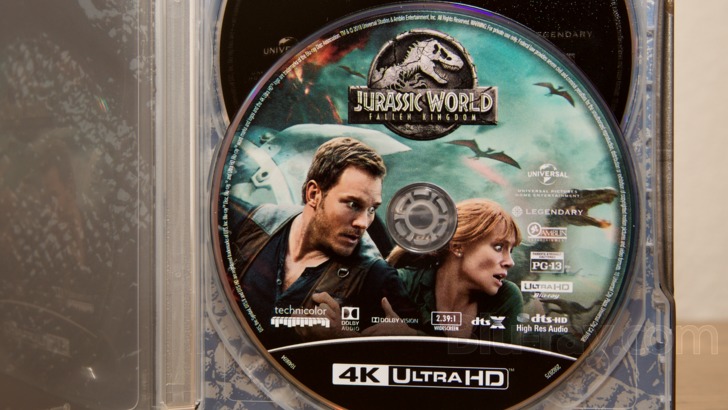 Jurassic World : Fallen Kingdom - 4K Ultra HD + Blu-ray + Digital - Édition  boîtier SteelBook