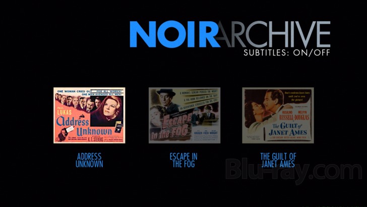 FILM NOIR COLLECTION 9枚組 Noir Archive Vol. 1: 1944-1954 (9-Movie/3-disc Blu-ray