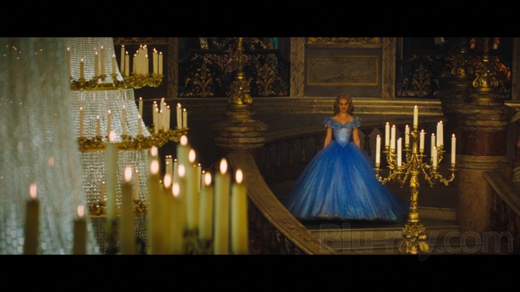 Disney Cinderella 2015 PG movie, Blu-ray & digital, NO DVD Blanchett, Lily  James