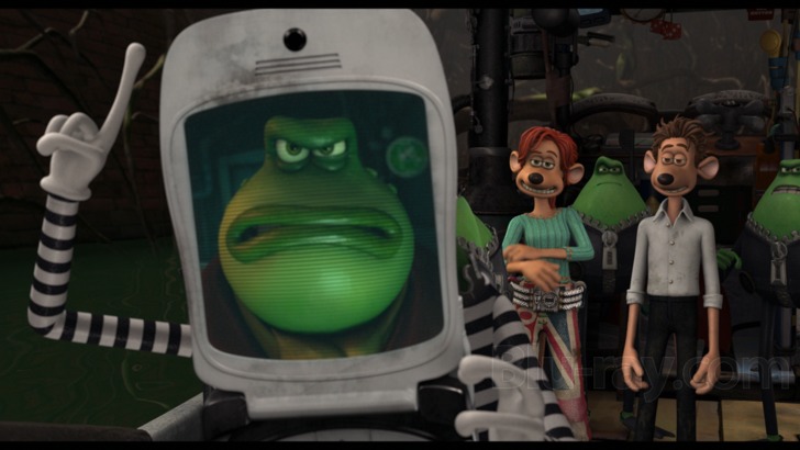 Flushed Away Blu-ray (Blu-ray + Digital HD)