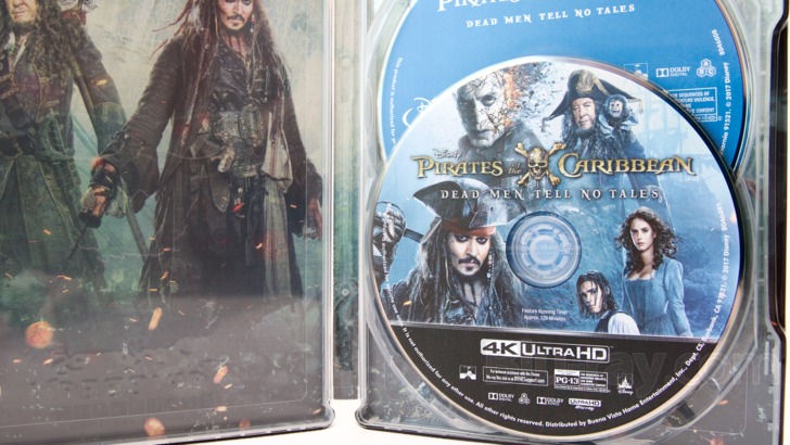 Pirates Of The Caribbean Dead Men Tell No Tales 4k Blu Ray