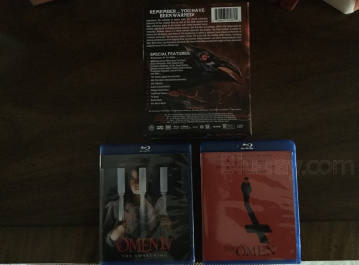 The Omen Collection Blu Ray Deluxe Edition 8850