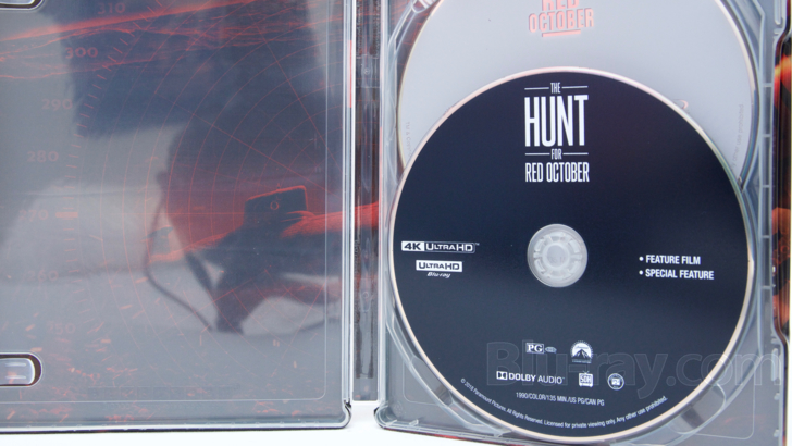 The Hunt for Red October 4K Blu-ray (SteelBook)