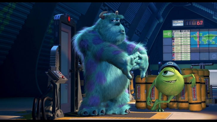 monsters inc blu ray review