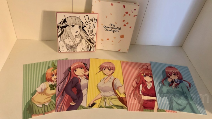 The Quintessential Quintuplets Movie Limited Editon Blu-ray Manga