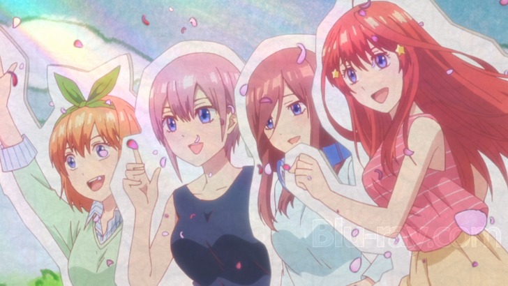 The Quintessential Quintuplets Anime Season 1 & 2 English Dubbed 24 Eps DVD