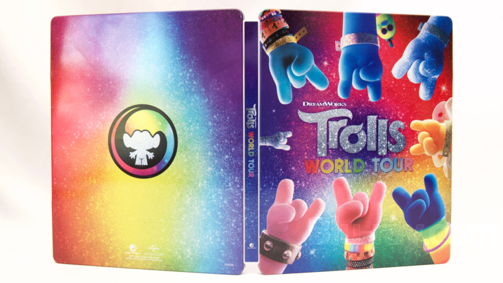 Trolls World Tour 4k Blu-ray (best Buy Exclusive Steelbook)