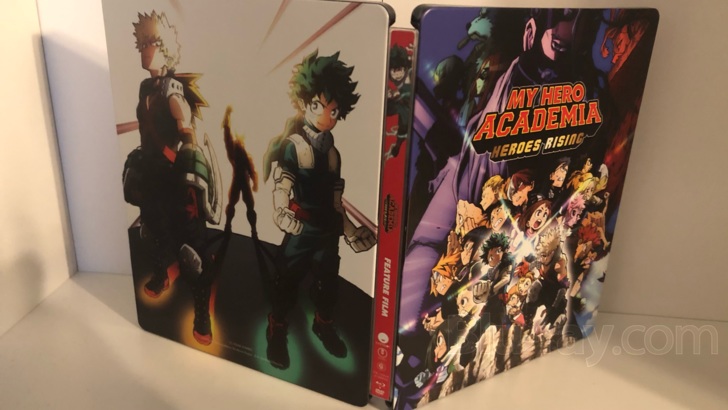 My Hero Academia Heroes Rising Blu ray Best Buy Exclusive SteelBook