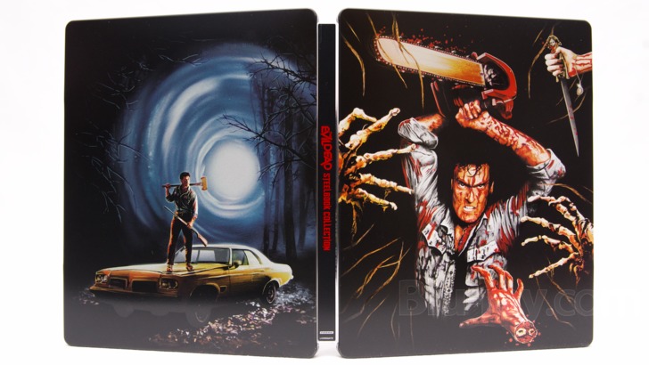 The Evil Dead 1 and 2 4K Blu-ray (Best Buy Exclusive SteelBook)