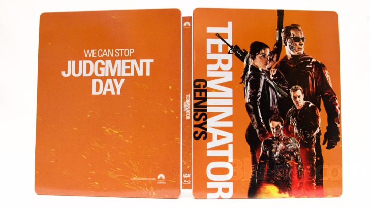 Terminator Genisys Blu Ray Steelbook