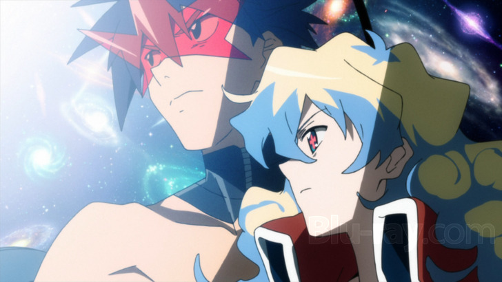 Gurren Lagann The Movie: The Lights in the Sky are Stars - Final Battle.   Final battle from the second movie, , Gurren Lagann The Movie: The Lights  in the Sky are