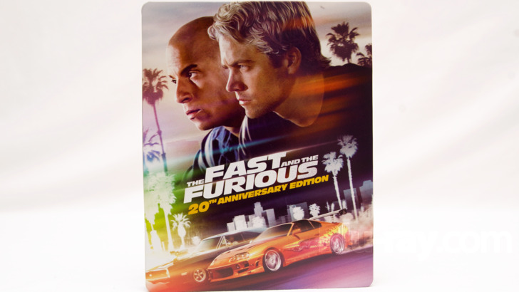 The Fast and the Furious 4K Blu-ray (SteelBook)