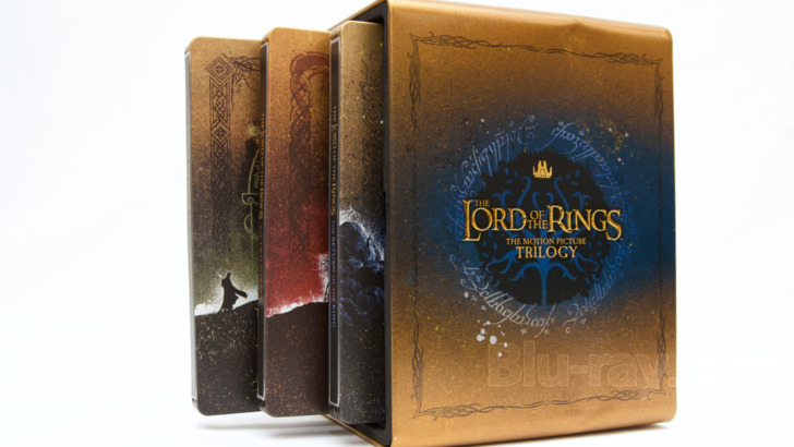 The Lord Of The Rings: The Motion Picture Trilogy 4K Blu-ray (SteelBook ...