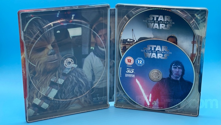 Star Wars Episode Ix The Rise Of Skywalker 3d Blu Ray Zavvi Exclusive Steelbook United 3154