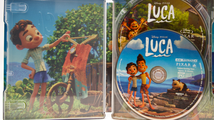 Luca 4K Blu-ray (Best Buy Exclusive SteelBook)