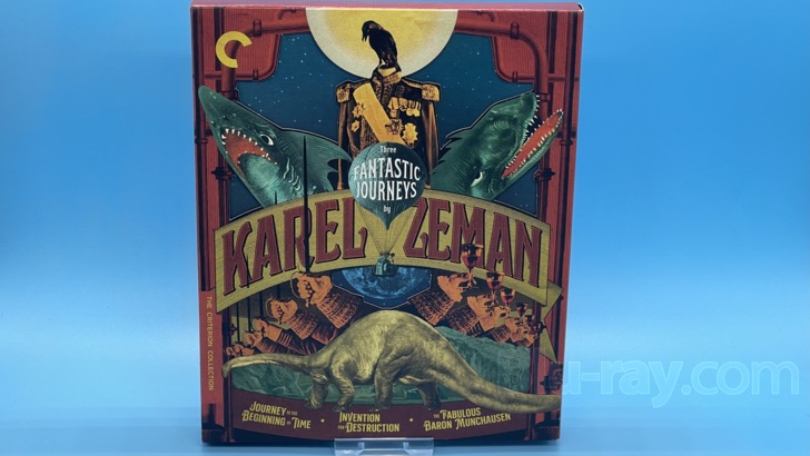 Three Fantastic Journeys By Karel Zeman Blu-ray (DigiPack)