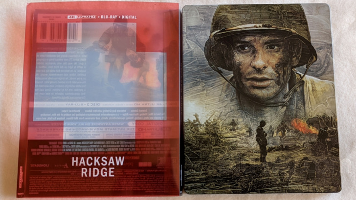 Hacksaw Ridge 4K Blu-ray (Best Buy Exclusive SteelBook)