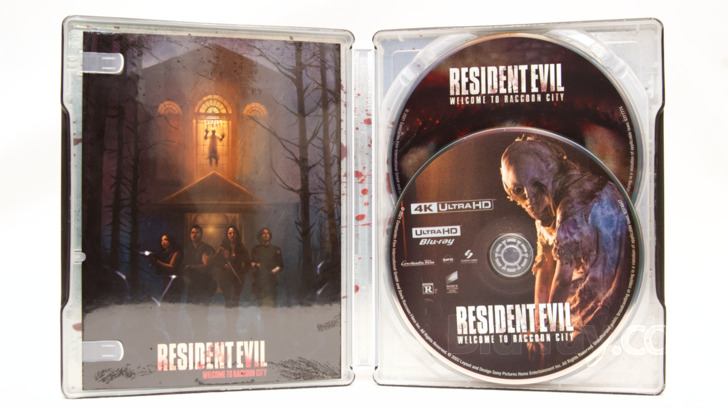 Resident Evil: Welcome to Raccoon City 4K Blu-ray (SteelBook)