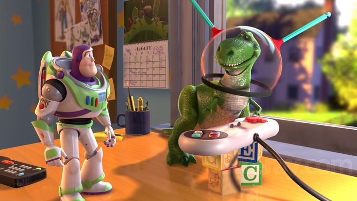 Toy Story 2 easter egg [bug's life appearance] (right before buzz and the  gang cross the road) : r/pics