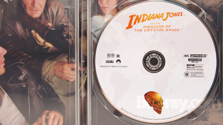 DVD - Indiana Jones and the Kingdom of the Crystal Skull (2008)