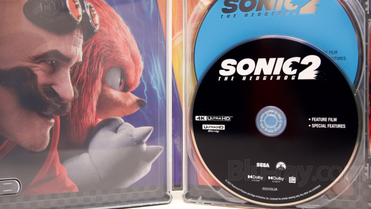 Sonic the Hedgehog 2 Steelbook (4K Ultra HD/BD) (2022)