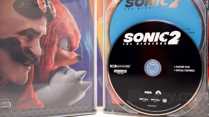 Sonic the Hedgehog 2 Movie Collection Blu Ray