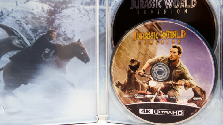 Jurassic World: Dominion 4K Blu-ray (SteelBook)