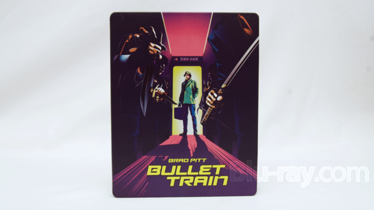 Bullet Train (4K UHD + Blu-Ray) Steelbook Region B & C - NEW *Torn