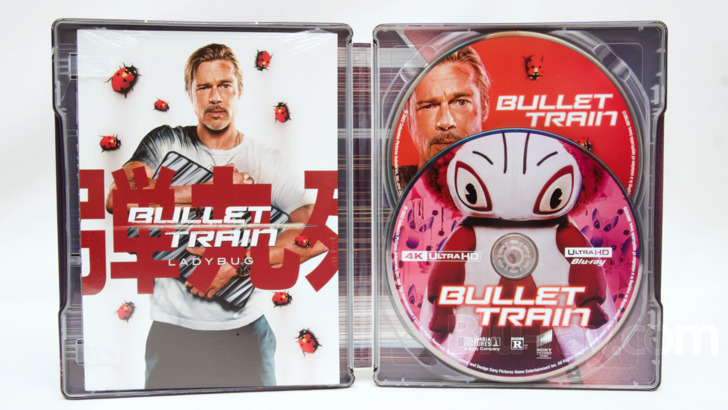 Bullet Train [SteelBook] [Includes Digital Copy] [4K Ultra HD  Blu-ray/Blu-ray] [2022] - Best Buy