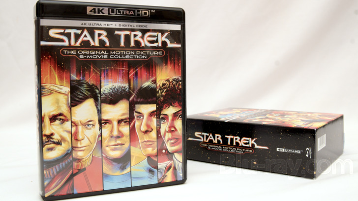 Star Trek: The Original Motion Picture 6-Movie Collection 4K Blu-ray (Star  Trek: The Motion Picture / The Wrath of Khan / The Search for Spock / The  Voyage Home / The Final