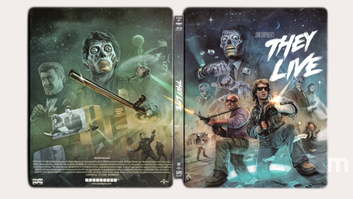 They Live - Limited Edition Steelbook 4K Ultra HD + Blu-ray [4K UHD]