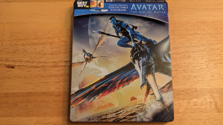 Avatar: The Way of Water 4K Blu-ray (Best Buy Exclusive SteelBook)