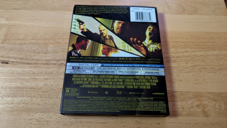 Best Buy: Crank [SteelBook] [4K Ultra HD Blu-ray/Blu-ray] [Only @ Best Buy]  [2006]