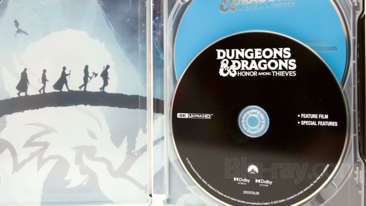 Dungeons & Dragons: Honour Among Thieves 4K UHD Steelbook [Blu-ray] [Region  A & B & C]