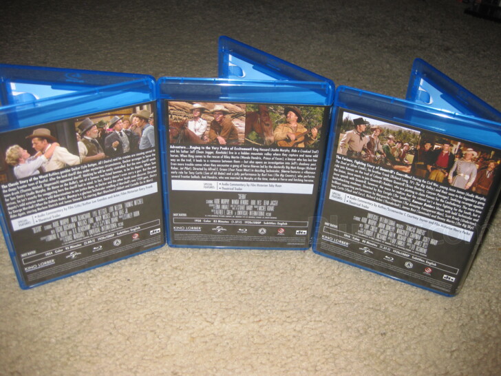 Audie Murphy Collection II Blu-ray (Sierra / Kansas Raiders / Destry)