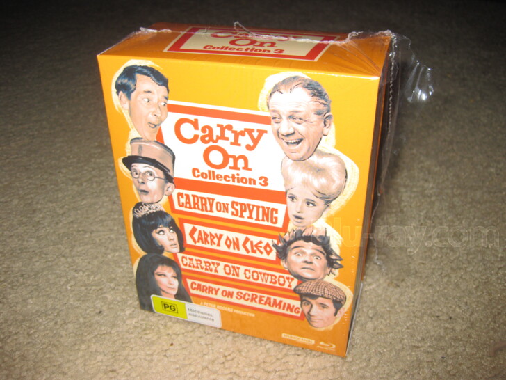 Carry On: Film Collection 3 Blu-ray (Carry On Spying / Carry On Cleo / Carry  On Cowboy / Carry On Screaming) (Australia)