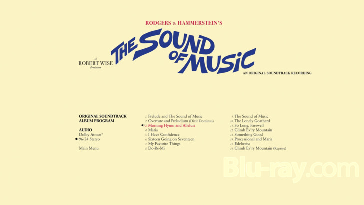 The Sound of Music Blu-ray (Hardback Book)