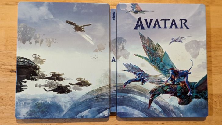 NEW) AVATAR Way of Water 4K Blu-ray + Blu-ray + digital code Steelbook Tin