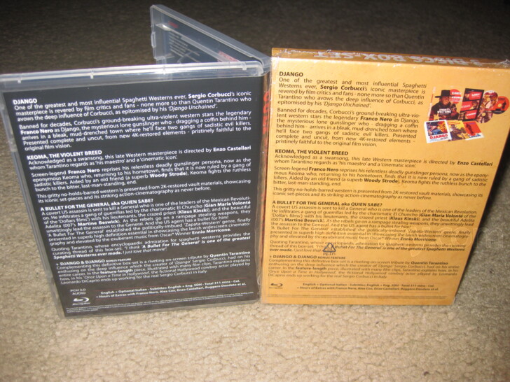 Cult Spaghetti Westerns Blu-ray (Django / A Bullet for the