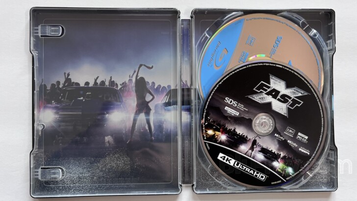 Fast X 4K Blu-ray (Wal-Mart Exclusive SteelBook)