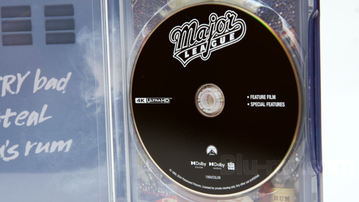 Major League 4K Blu-ray (SteelBook)