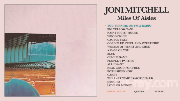 Joni Mitchell: The Asylum Albums Blu-ray (Rhino Exclusive)