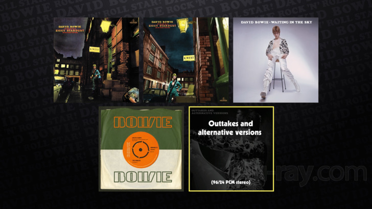 David Bowie ロックン・ロール・スター 5CD+Blu-ray David Bowie Rock 'n' Roll Star! 5CD, Blu-Ray Audio Disc