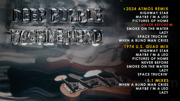 Deep Purple: Machine Head Blu-ray (50th Anniversary Deluxe