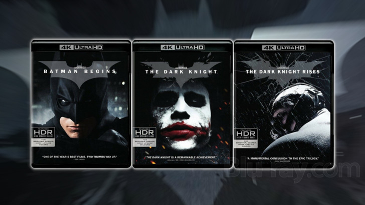 Batman Dark Knight buy Trilogy 4k (NO DIGITAL)