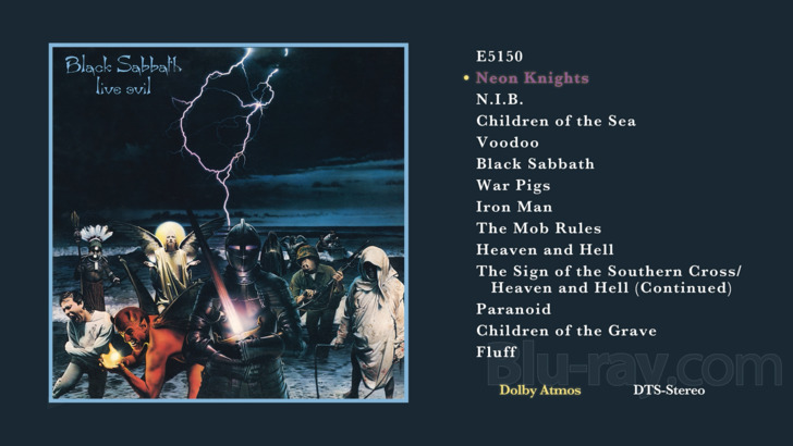 ブラック・サバス ライヴ・イーヴル blu-ray Audio Black Sabbath – Live Evil – Blu-ray (Blu-ray Audio, Album +