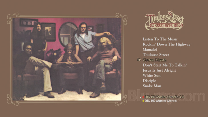 The Doobie Brothers: Toulouse Street Blu-ray (Rhino